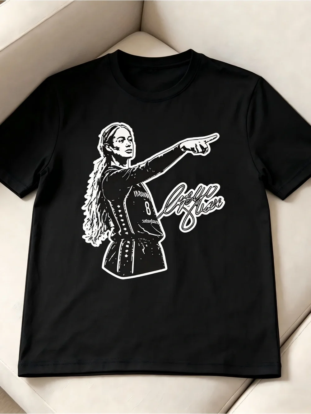 Sophie Cunningham Point Signature Basketball Women Men T-shirt Unisex